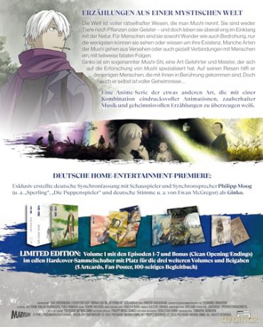 Mushi-Shi - Volume 1 LTD. - Mit Hardcover-Sammelschuber [DVD]