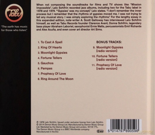 Lalo Schifrin: Gypsies [CD]