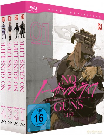 No Guns Life - Gesamtausgabe - Bundle Vol.1-4 [DVD]
