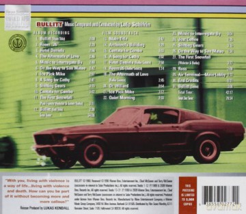 Bullitt soundtrack (Lalo Schifrin) [CD]