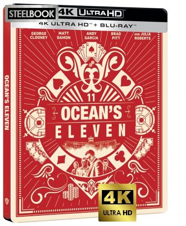 Ocean's Eleven (Ocean's Eleven: Ryzykowna gra) (steelbook) [Blu-Ray 4K]+[Blu-Ray]