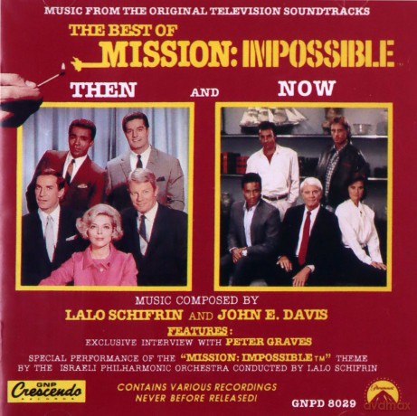 The Best Of Mission Impossible soundtrack (Lalo Schifrin and John E. Davis) [CD]