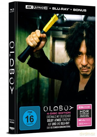 Oldboy (mediabook) [Blu-Ray 4K]+[3xBlu-Ray]
