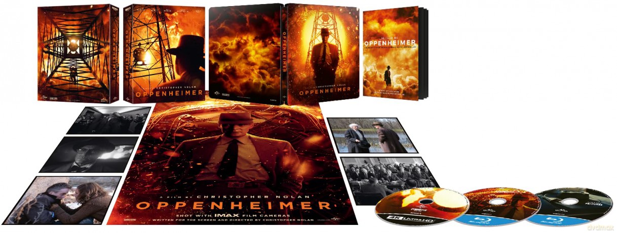 Oppenheimer (steelbook) [Blu-Ray 4K]+[2xBlu-Ray]