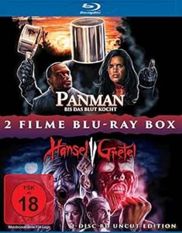 PANMAN - Bis das Blut kocht + HÄNSEL V GRETEL - Hexenjäger - 2 Disc BD Uncut Horror Box [Blu-Ray]
