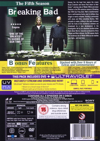 Breaking Bad sezon 5 (część 1) [BOX] [3DVD]