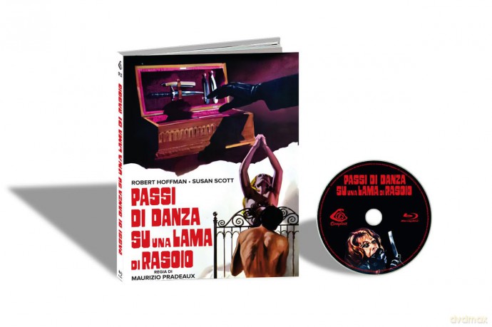 Passi di danza sulla lama di un rasoio - Die Nacht der rollenden Köpfe - Mediabook - Cover B - Italienisches Motiv - Limited Edition auf 500 Stück [DVD]