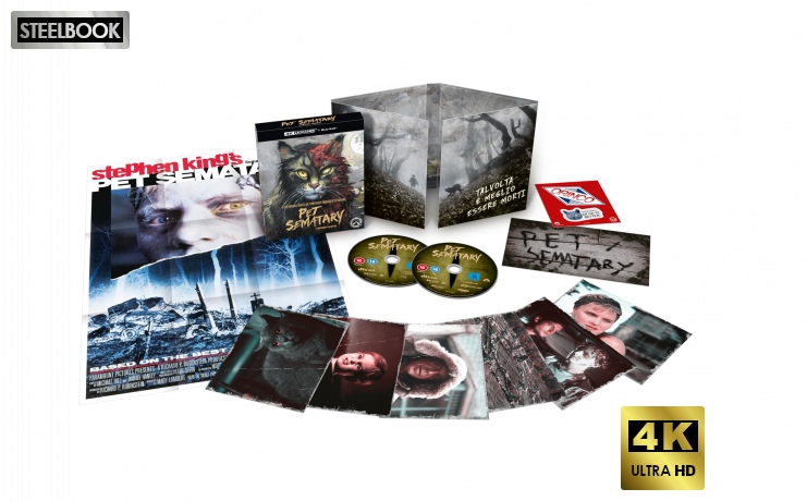 Pet Sematary (Smętarz dla zwierzaków) (steelbook) [Blu-Ray 4K]+[Blu-Ray]