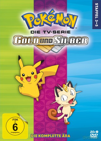 Pokémon - Die TV-Serie: Gold und Silber - Staffel 3-5 [DVD]