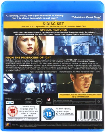 Homeland Season 1 [Blu-Ray]