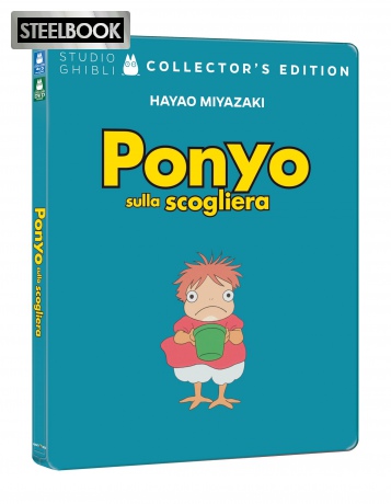 Ponyo Sulla Scogliera (Steelbook Blu-ray + DVD) [Blu-Ray]