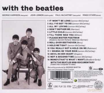 The Beatles: With The Beatles [CD]