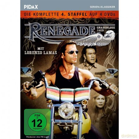 Renegade (Gnadenlose Jagd) Die komplette Kult-Action-Serie (110 Episoden in 5 Staffen) mit Lorenzo Lamas (zzgl. Bonus Serie) [DVD]