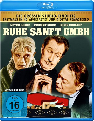 Ruhe Sanft GmbH (The Comedy of Terrors) lustig-dunkler Komödien-Horror Klassiker mit Vincent Price und Boris Karloff [Blu-Ray]