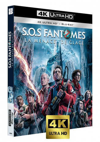 Ghostbusters: Frozen Empire (Pogromcy duchów: Imperium lodu) [Blu-Ray 4K]+[Blu-Ray]