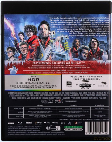 Ghostbusters: Frozen Empire (Pogromcy duchów: Imperium lodu) [Blu-Ray 4K]+[Blu-Ray]