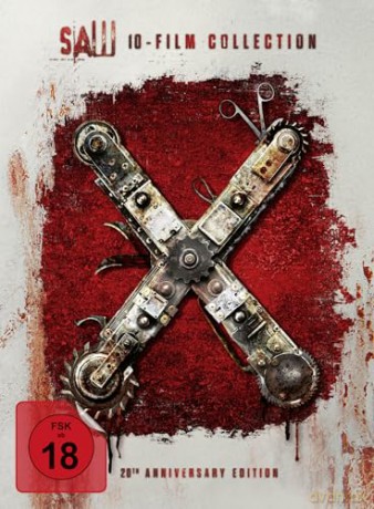 SAW 1-10 - 20th Anniversary Edition [DVD]