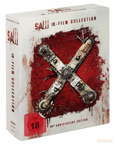 SAW 1-10 - 20th Anniversary Edition [DVD]