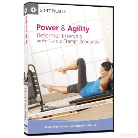 STOTT PILATES Potenza e agilita: Reformer Intervals on the Cardio - Tramp Rebounder,bianco|beige|rosso|blu|nero|marrone [DVD]