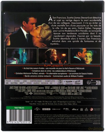 Zawrót głowy (Vertigo) [Blu-Ray 4K]