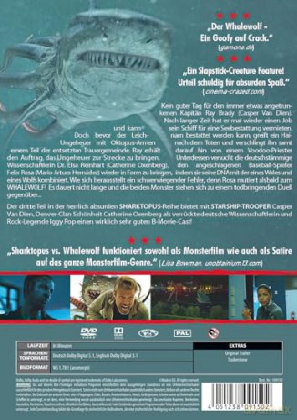Sharktopus vs Whalewolf - Uncut Edition (Best of Hai-Shocker) [DVD]