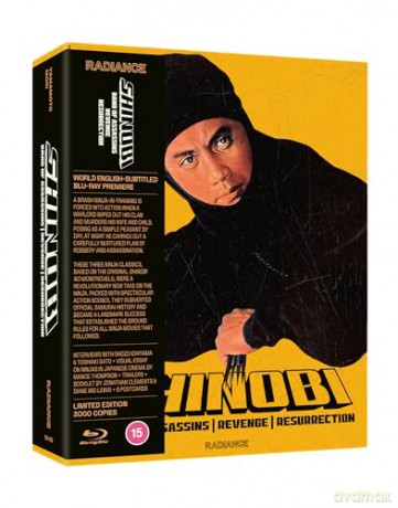 Shinobi: Band of Assassins/ Revenge/ Resurrection (Limited Edition) [2xBlu-Ray]