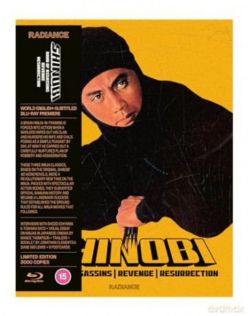 Shinobi: Band of Assassins/ Revenge/ Resurrection (Limited Edition) [2xBlu-Ray]