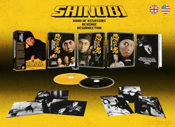 Shinobi: Band of Assassins/ Revenge/ Resurrection (Limited Edition) [2xBlu-Ray]