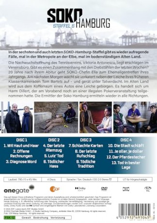 Soko Hamburg Staffel 6 [DVD]