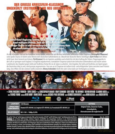 Terence Young's Triple Cross (Agent o dwóch twarzach) [Blu-Ray]
