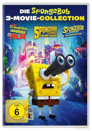 Spongebob Schwammkopf 3-Movie Collection [DVD]
