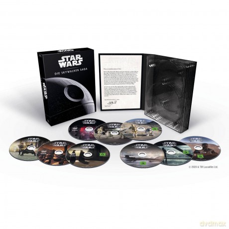 Star Wars 1-9 - Die Skywalker Saga [DVD]