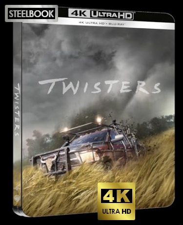 Twisters (steelbook)[Blu-Ray 4K]+[Blu-Ray]