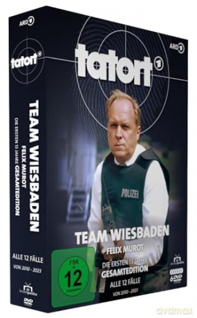 Tatort - Team Wiesbaden: Felix Murot - Gesamtedition: Die ersten 13 Jahre (Alle 12 Fälle von 2010-2023) [DVD]