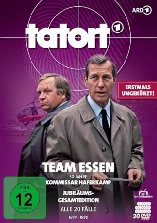 Tatort Essen - 50 Jahre Kommissar Haferkamp - Jubiläums-Gesamtedition (Alle 20 Fälle mit Hansjörg Felmy) [DVD]