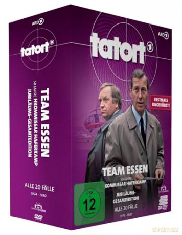 Tatort Essen - 50 Jahre Kommissar Haferkamp - Jubiläums-Gesamtedition (Alle 20 Fälle mit Hansjörg Felmy) [DVD]