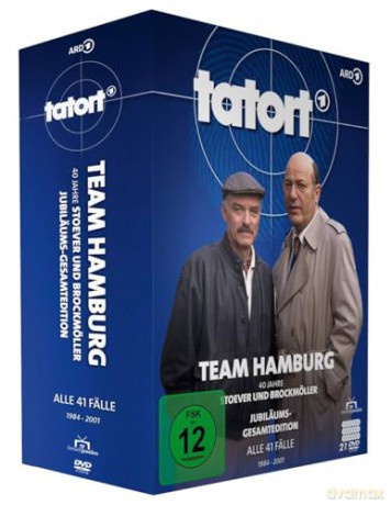 Tatort Hamburg - 40 Jahre Stoever und Brockmöller - Jubiläums-Gesamtedition (Erstmals alle 41 Folgen) [DVD]