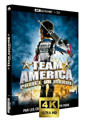 Team America-Police du Monde (Ekipa Ameryka: Policjanci z jajami) [Blu-Ray 4K]+[Blu-Ray]