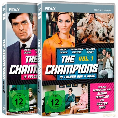 The Champions - Die komplette 30-teilige preisgekrönte Sci-Fi Agenten-Serie (Gesamtedition) von den Produzenten von "Simon Templar" und "Doctor Who" [DVD]