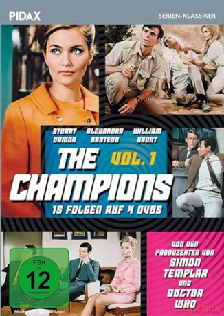 The Champions - Die komplette 30-teilige preisgekrönte Sci-Fi Agenten-Serie (Gesamtedition) von den Produzenten von "Simon Templar" und "Doctor Who" [DVD]