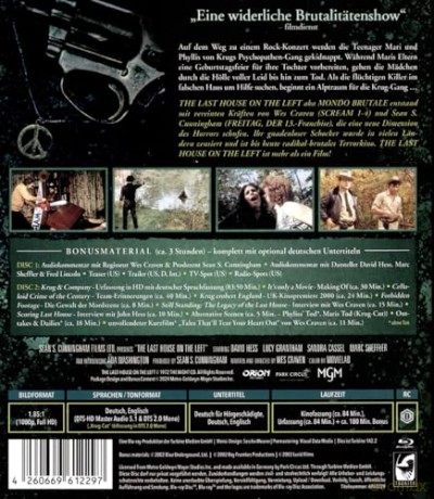 The Last House on the Left - Das Original [DVD]