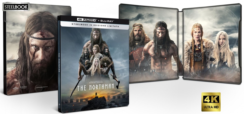 The Northman (Steelbook 4K UHD + Blu-ray) [Blu-Ray 4K]