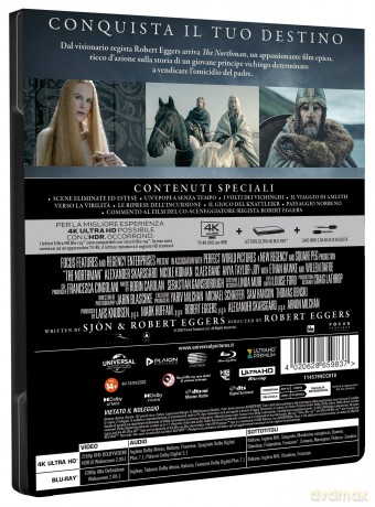 The Northman (Steelbook 4K UHD + Blu-ray) [Blu-Ray 4K]