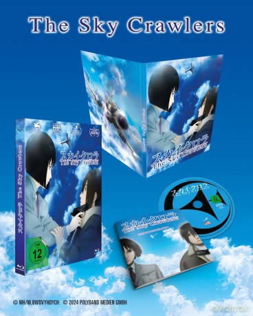 The Sky Crawlers - Limited Edition als DigiPak im Schuber mit umfangreichem Booklet und erweitertem Bonusmaterial [DVD]