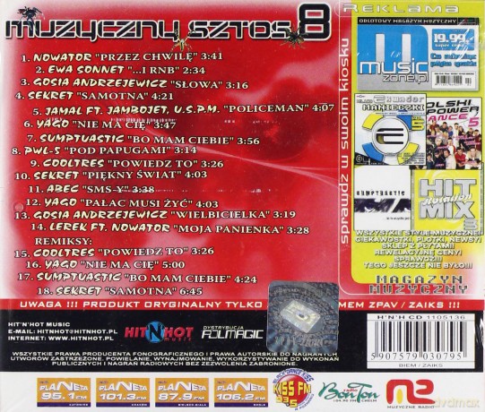 Muzyczny Sztos vol. 8 [CD]