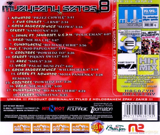 Muzyczny Sztos vol. 8 [CD]
