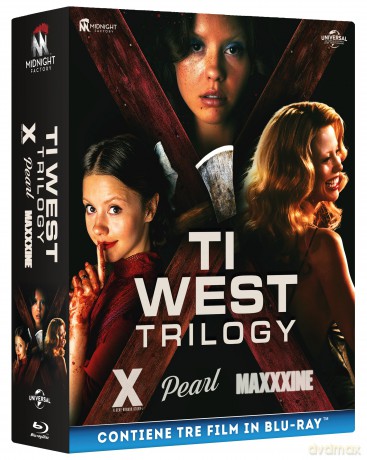 Ti West Trilogy: X - A sexy Horror Story/ Pearl/ Maxxxine [3xBlu-Ray]