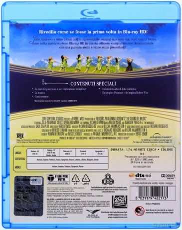 The Sound of Music (Dźwięki muzyki) [Blu-Ray]