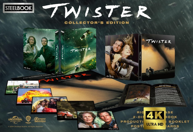Twister (Collector's Steelbook 4K UHD + Blu-ray) [Blu-Ray 4K]