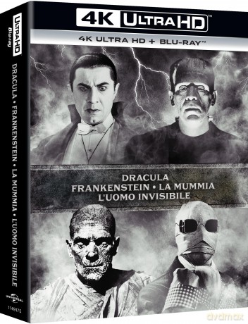 Universal Classic Monsters [4xBlu-Ray 4K]+[4xBlu-Ray]